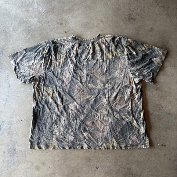 VINTAGE Y2K REALTREE CAMO POCKET T-SHIRT GRUNGE RETRO GREEN BAGGY MENS XXL - Picture 3 of 5